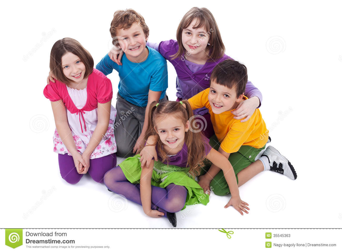 kids sitting on kids faces